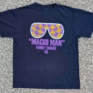Vtg 2013 WWE Authentic Macho Man Randy Savage T-Shirt Size (L)